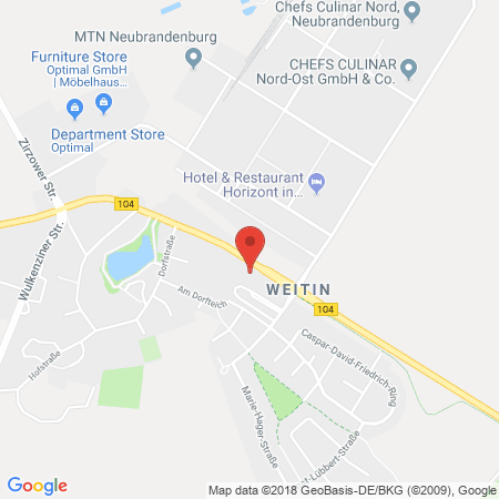 Standort der Tankstelle: CITTI Tankstelle in 17033, Neubrandenburg