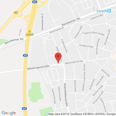 Standort der Tankstelle: TotalEnergies Tankstelle in 64653, Lorsch