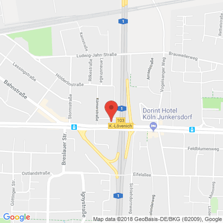 Standort der Tankstelle: ARAL Tankstelle in 50858, Köln