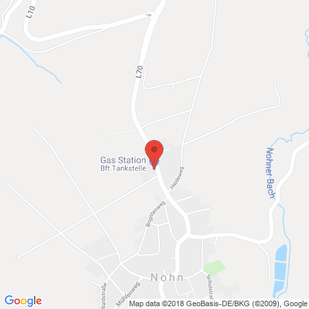 Standort der Tankstelle: BFT Tankstelle Hoffmann in 54578, Nohn