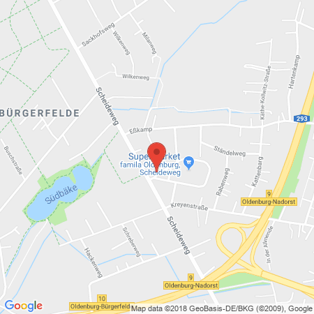 Standort der Tankstelle: Hoyer Tankstelle in 26127, Oldenburg