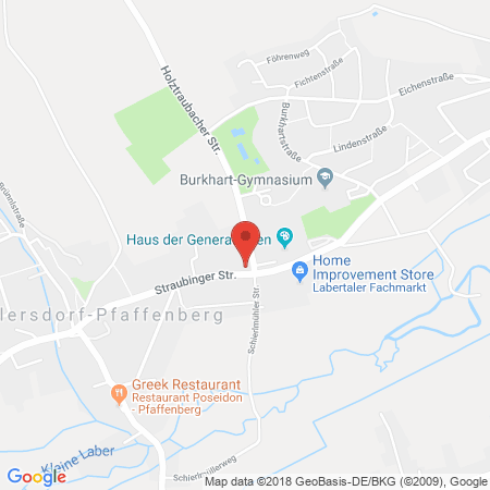 Position der Autogas-Tankstelle: AVIA Tankstelle in 84066, Mallersdorf-paffenberg