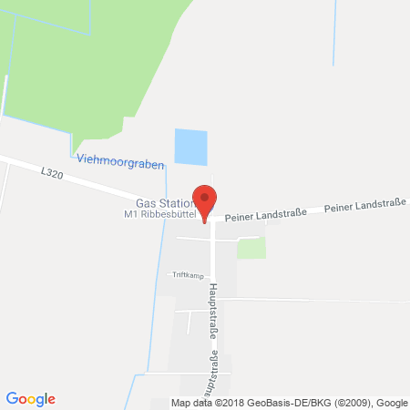 Standort der Tankstelle: M1 Tankstelle in 38551, Ribbesbüttel