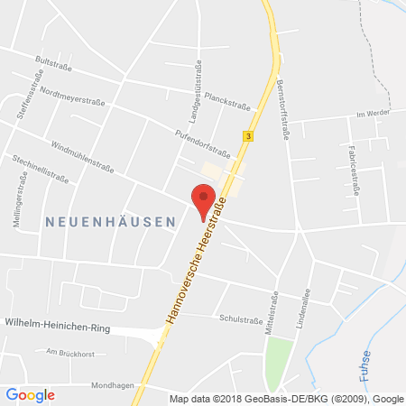 Standort der Tankstelle: ARAL Tankstelle in 29227, Celle