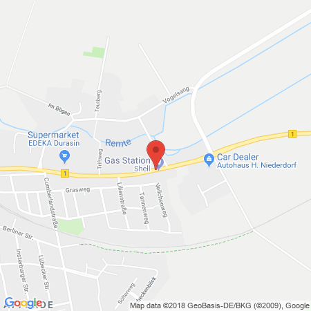Standort der Autogas Tankstelle: SHELL-Station Boegelsack in 31789, Hameln