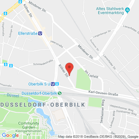 Standort der Tankstelle: ARAL Tankstelle in 40227, Düsseldorf