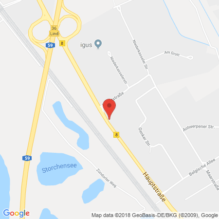Position der Autogas-Tankstelle: Oil! Tankstelle Troisdorf in 53842, Troisdorf