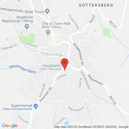 Standort der Tankstelle: OMV Tankstelle in 94104, Tittling