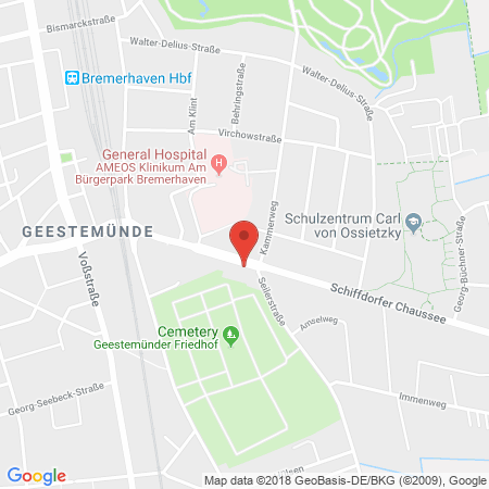 Standort der Tankstelle: ELAN Tankstelle in 27574, Bremerhaven
