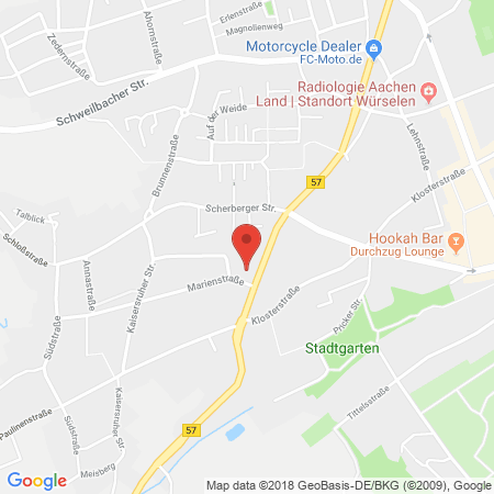 Standort der Tankstelle: JET Tankstelle in 52146, WUERSELEN