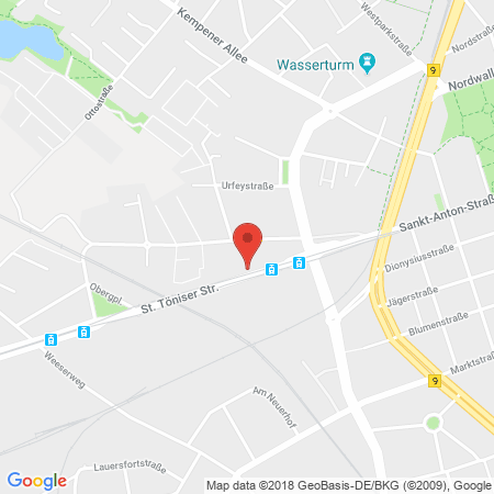 Standort der Tankstelle: CleanCar  AG NL 104 in 47803, Krefeld