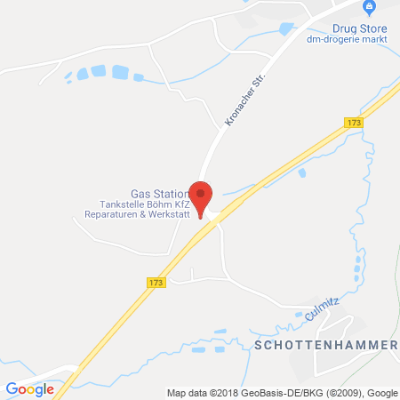 Standort der Tankstelle: bft - Walther Tankstelle in 95119, Naila