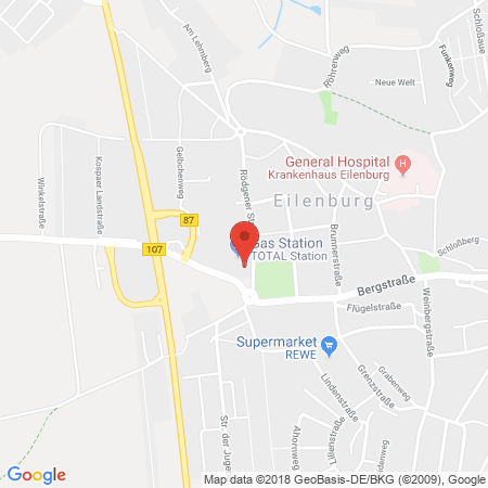 Standort der Tankstelle: TotalEnergies Tankstelle in 04838, Eilenburg