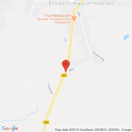 Position der Autogas-Tankstelle: Classic Elsdorf in 24800, Elsdorf-westermühlen ?