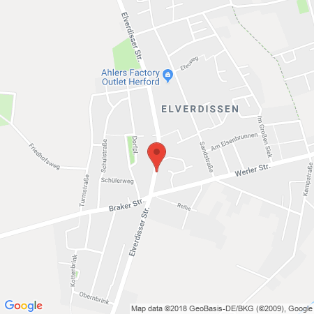 Standort der Tankstelle: Agip Tankstelle in 32052, Herford