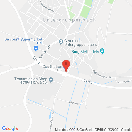 Standort der Tankstelle: ARAL Tankstelle in 74199, Untergruppenbach