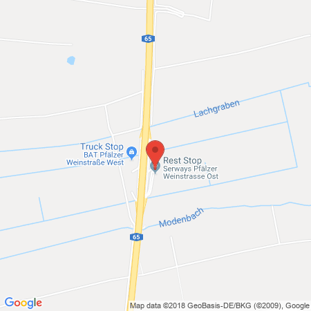 Position der Autogas-Tankstelle: Total Edesheim in 67483, Edesheim