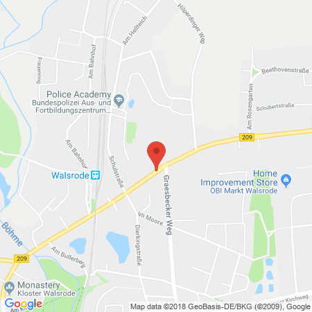 Standort der Autogas Tankstelle: Autogastankstelle Lensky in 29664, Walsrode