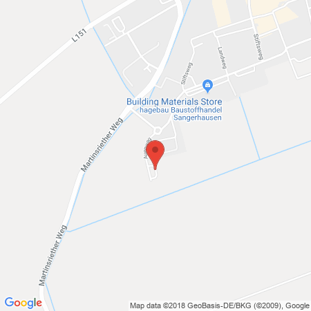 Position der Autogas-Tankstelle: Mss in 06526, Sangerhausen