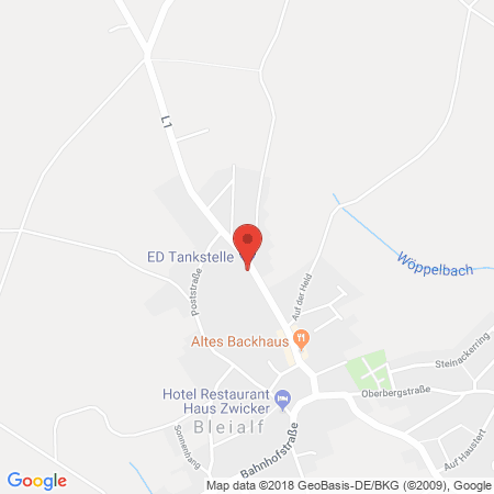Standort der Tankstelle: ED Tankstelle in 54608, Bleialf
