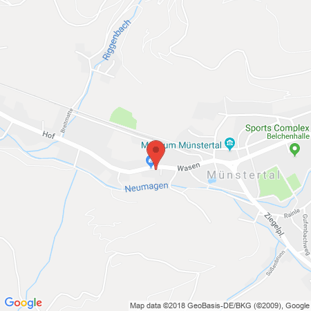 Standort der Tankstelle: TOTAL Tankstelle in 79244, Münstertal