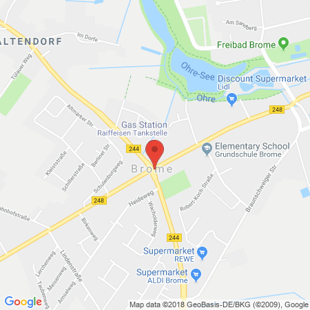 Standort der Autogas Tankstelle: Autogas-Tankstelle Marianne Haase in 38465, Brome