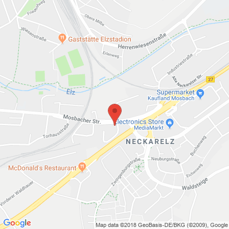 Position der Autogas-Tankstelle: Autohaus Hch. Gramling Gmbh Und Co.kg in 74821, Mosbach-neckarelz