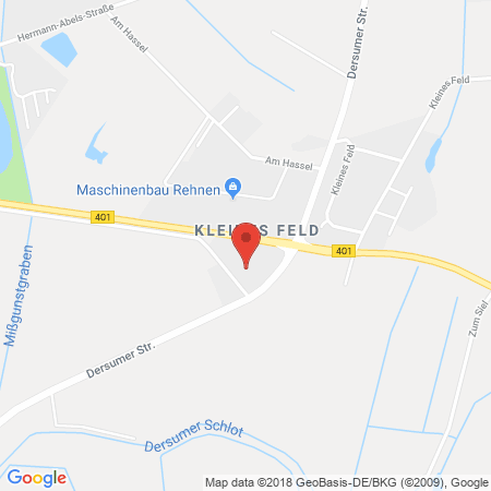 Standort der Tankstelle: AVIA Tankstelle in 26892, Heede