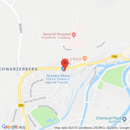 Standort der Tankstelle: Edeka Tankstelle in 83308, Trostberg