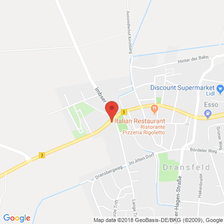 Standort der Tankstelle: Raiffeisen Tankstelle in 37127, Dransfeld