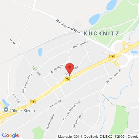 Standort der Tankstelle: Shell Tankstelle in 23569, Luebeck
