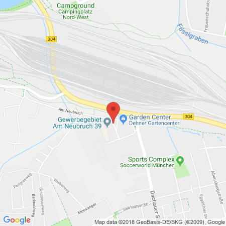 Position der Autogas-Tankstelle: Allguth Gmbh  C/o Mehmet Catan in 80997, München