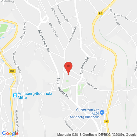 Standort der Autogas Tankstelle: Flüssiggasvertrieb Nestler in 09488, Thermalbad Wiesenbad, OT Wiesa