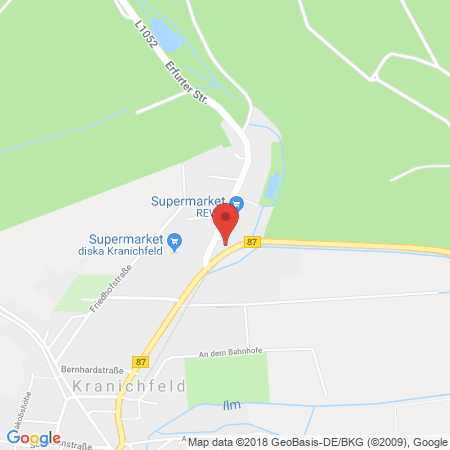 Standort der Tankstelle: OIL! Tankstelle in 99448, Kranichfeld