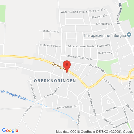 Standort der Tankstelle: RAN Tankstelle in 89331, Burgau
