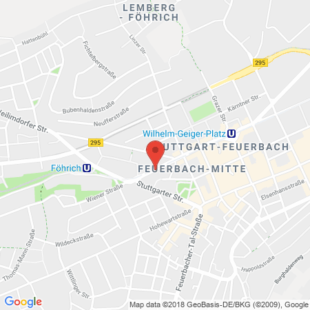 Standort der Tankstelle: ARAL Tankstelle in 70469, Stuttgart