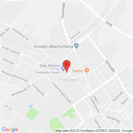 Standort der Tankstelle: TotalEnergies Tankstelle in 08233, Treuen