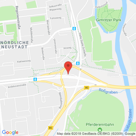 Standort der Tankstelle: TotalEnergies Tankstelle in 06124, Halle