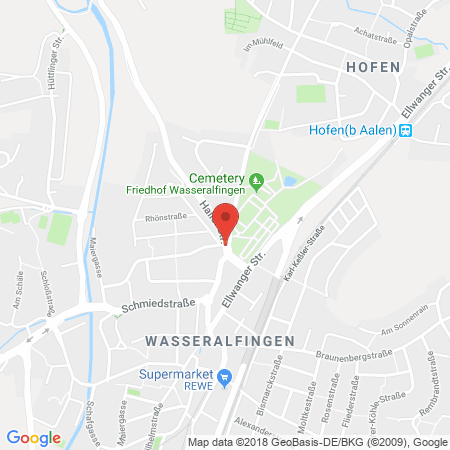 Standort der Tankstelle: Agip Tankstelle in 73433, Aalen