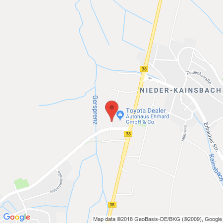 Position der Autogas-Tankstelle: Firma Maul in 64395, Brensbach