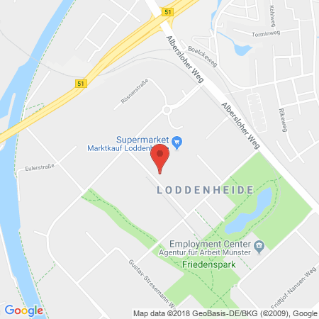 Standort der Tankstelle: Ratio Münster Loddenheide in 48155, Münster