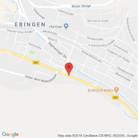 Standort der Tankstelle: ARAL Tankstelle in 72458, Albstadt