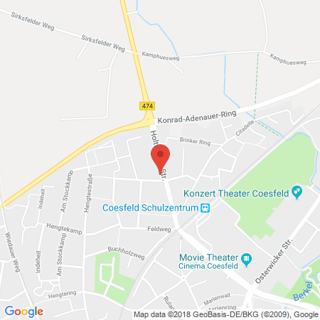 Standort der Tankstelle: Westfalen Tankstelle in 48653, Coesfeld