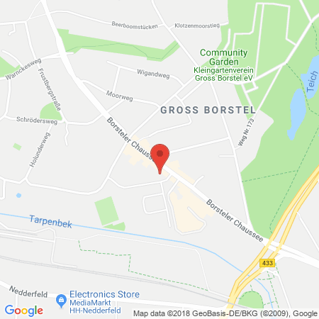 Standort der Tankstelle: Tankcenter Tankstelle in 22453, Hamburg