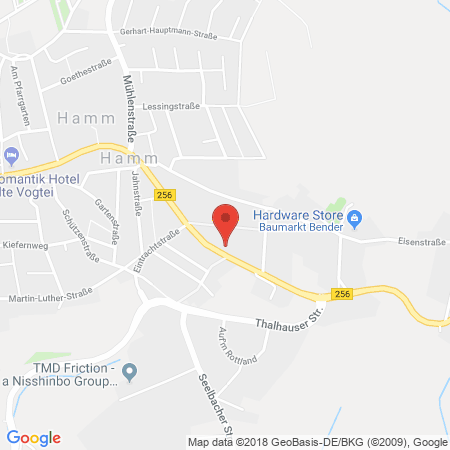 Position der Autogas-Tankstelle: Ts Hamm in 57577, Hamm