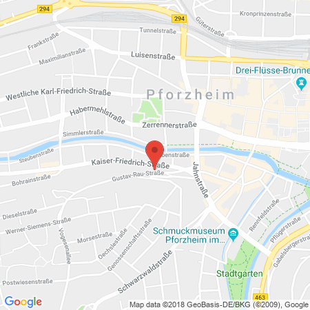 Standort der Tankstelle: ARAL Tankstelle in 75172, Pforzheim
