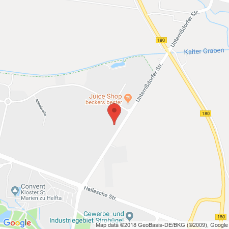 Position der Autogas-Tankstelle: Hmh Eisleben in 06295, Lutherstadt Eisleben