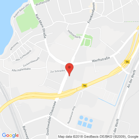 Standort der Tankstelle: TotalEnergies Tankstelle in 18439, Stralsund