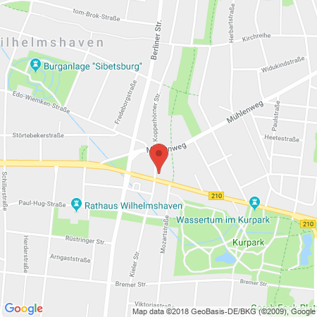Standort der Tankstelle: ARAL Tankstelle in 26382, Wilhelmshaven
