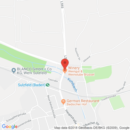 Standort der Tankstelle: ARAL Tankstelle in 75056, Sulzfeld